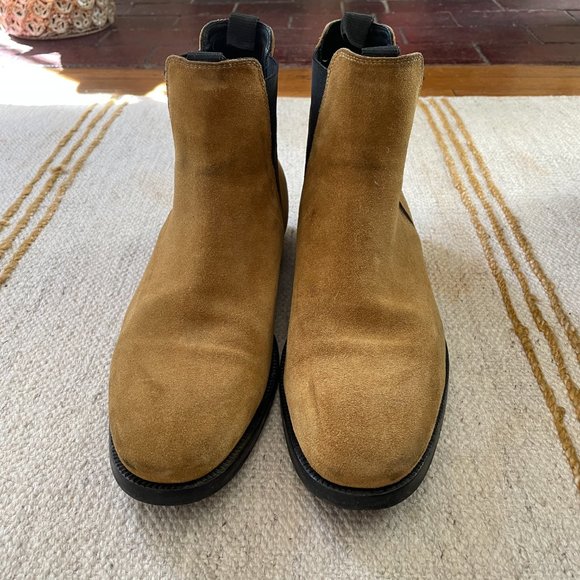 Acne Tan Suede Men\'s Boots main image 5